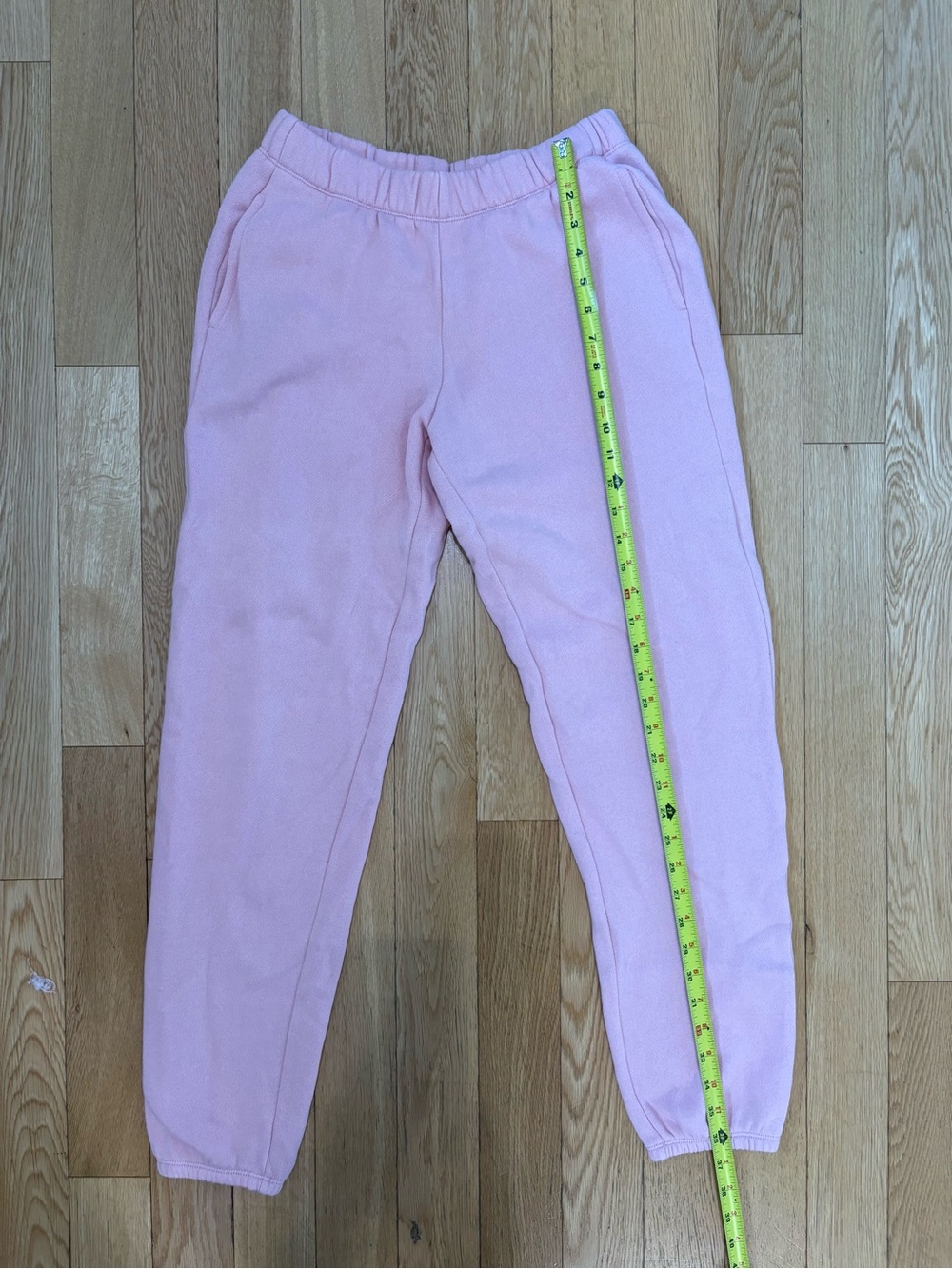 Aerie Pink Fleece Jogger Sweatpants Small Slouchy Balletcore Y2K Loungewear - Picture 5 of 9